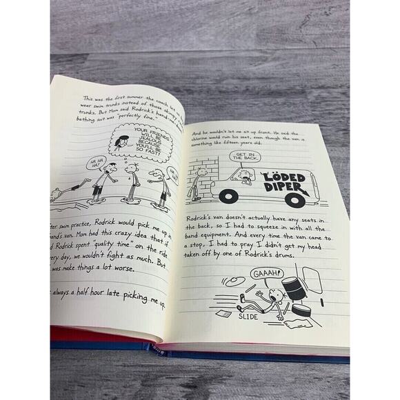 Diary Of A Wimpy Kid: Rodrick Rules Hardcover By Jeff Kinney - Picture 6 of 6